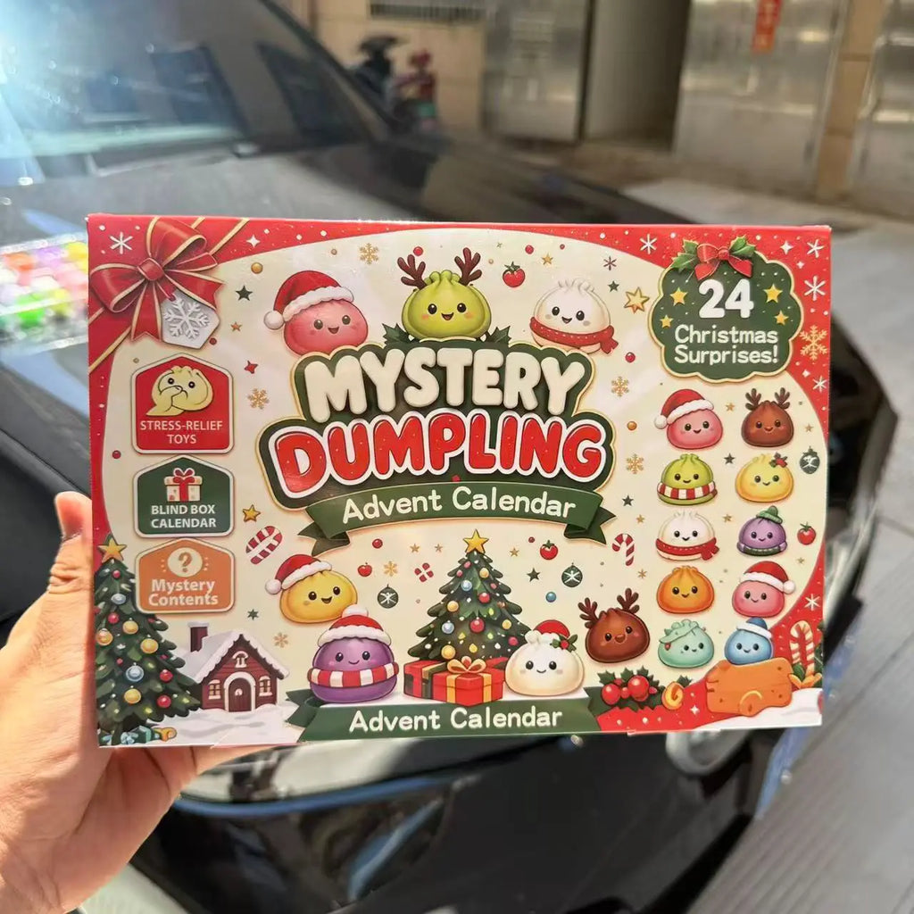 24 Days of Christmas Dumplings - Advent Calendar with Squish Toys